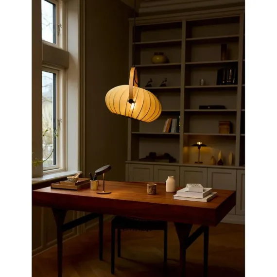 DC Ø40 TEKSTIL PENDEL GRØN - Halo Design