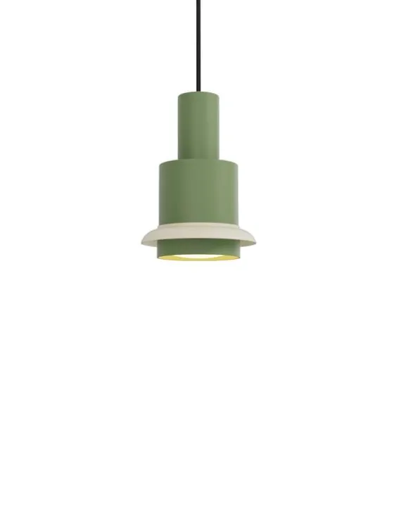 DCWéditions Chaumont Pendel Ø15×H22 - Green/White