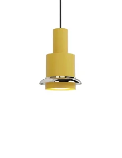 DCWéditions Chaumont Pendel Ø19×H28 - Yellow/Nickel