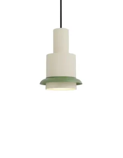 DCWéditions Chaumont Pendel Ø19×H28 - White/Green