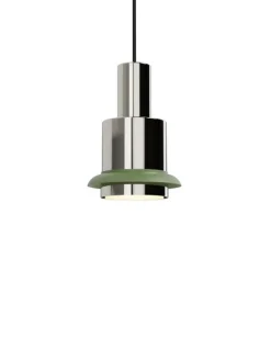 DCWéditions Chaumont Pendel Ø19×H28 - Nickel/Green