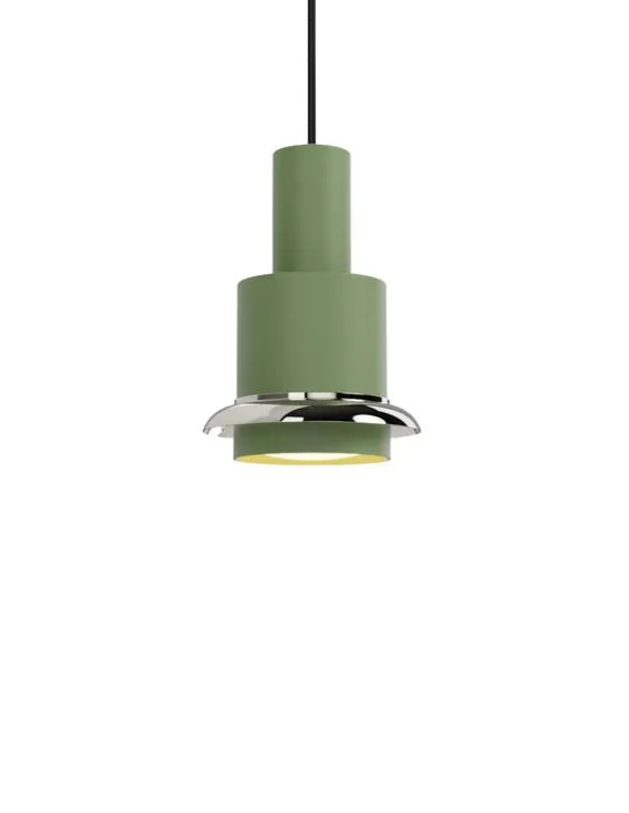 DCWéditions Chaumont Pendel Ø19×H28 - Green/Nickel