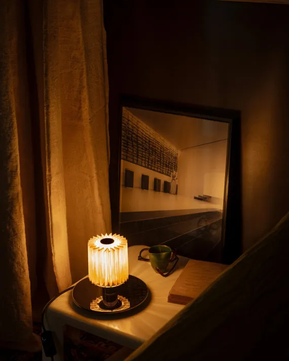 DCWéditions In The Sun 220 Bordlampe - Silver/Gold