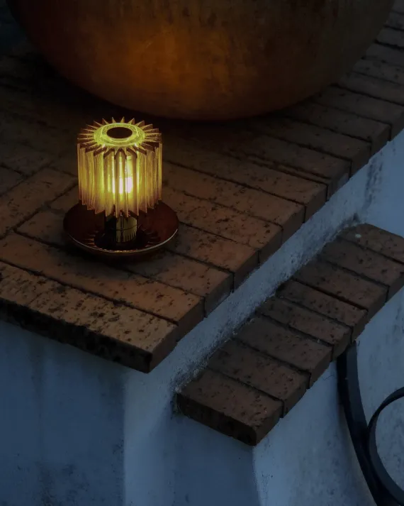 DCWéditions In The Sun 130 Portable Bordlampe - Guld/Guld