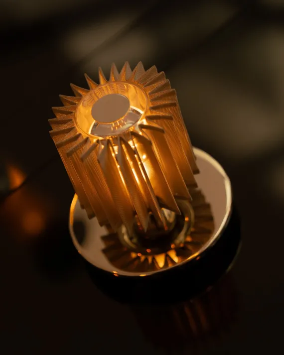 DCWéditions In The Sun 130 Portable Bordlampe - Guld/Guld