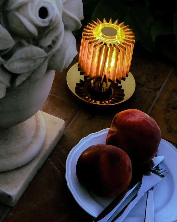 DCWéditions In The Sun 130 Portable Bordlampe - Guld/Guld