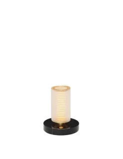 DCWéditions La Lampe Frechin Portable Bordlampe Ø13×16,6 - Golden/Black