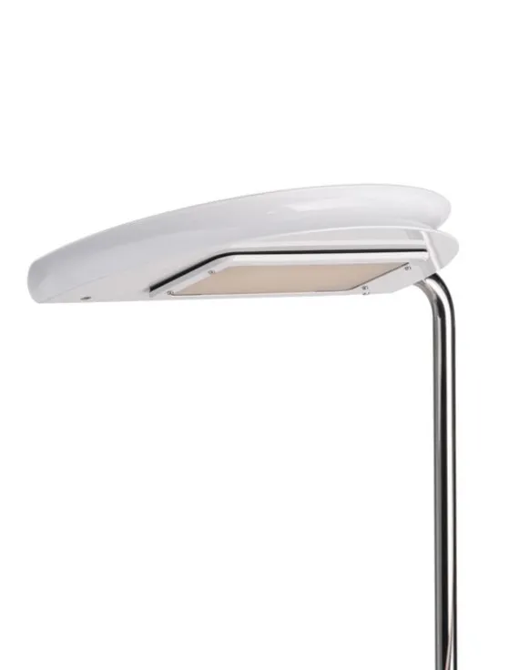 DCWéditions Mezzaluna Gulvlampe - White Marble / White
