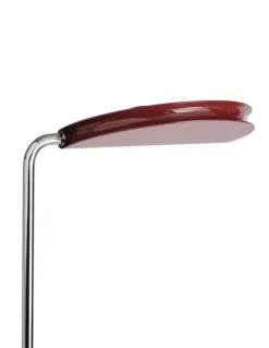 DCWéditions Mezzaluna Gulvlampe - White Marble / Red