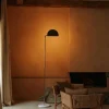 DCWéditions Mezzaluna Gulvlampe - White Marble / Black
