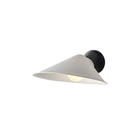 DCWéditions Plume CA Væglampe - Sort / Porcelæn