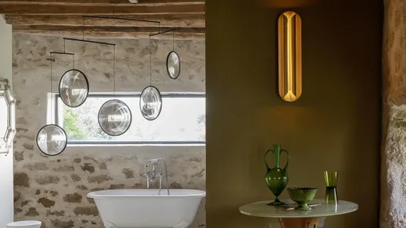 DCWéditions Rosalie L60 Væglampe - Guld