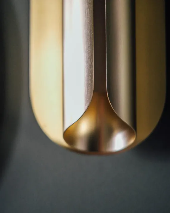 DCWéditions Rosalie Væglampe L40 - Guld