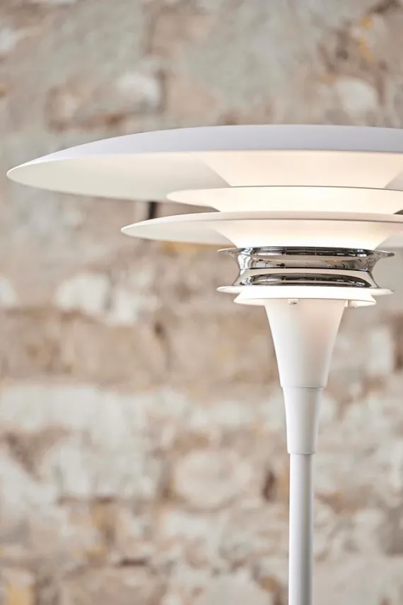 DIABLO - GULVLAMPE Ø50 - MAT HVID