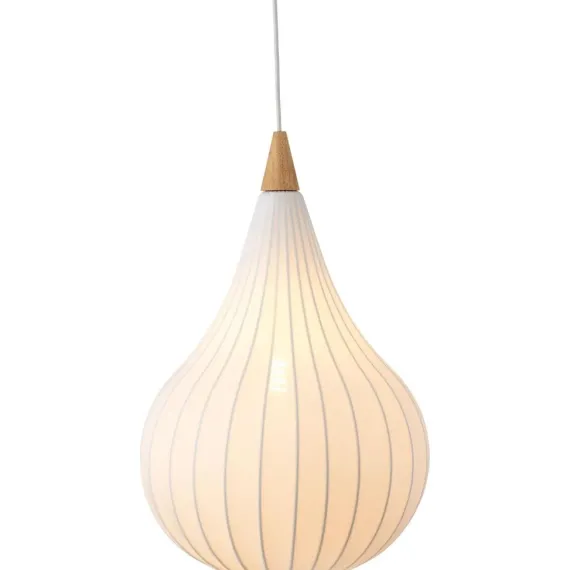 DROPS Ø38 TEKSTIL PENDEL HVID - Halo Design