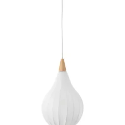DROPS Ø23 TEKSTIL PENDEL HVID - Halo Design