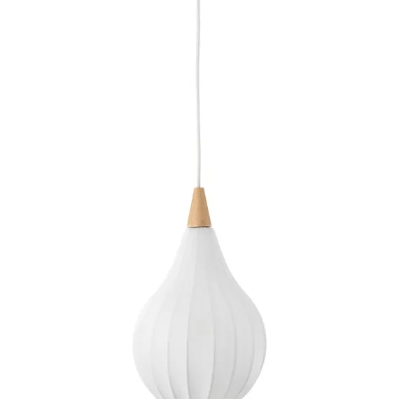 DROPS Ø23 TEKSTIL PENDEL HVID - Halo Design