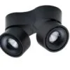 EASY W2100 TWIN (MED LEDNINGS HUL) - LOFTLAMPE - SORT