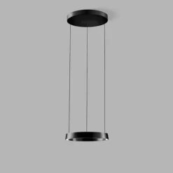Edge Round Ø400 Pendel Carbon Sort - LIGHT-POINT