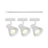 Eik Link 3-Spot + 1m | Skinnesystem | Hvid