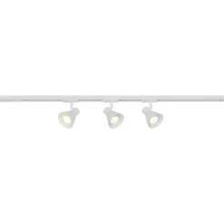 Eik Link 3-Spot + 1m | Skinnesystem | Hvid