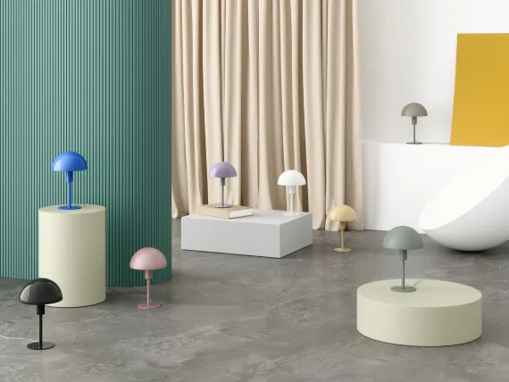 Ellen Mini | Bordlampe | Blå