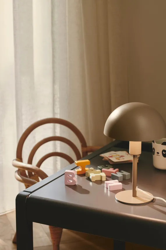 Ellen Mini | Bordlampe | Lys brun