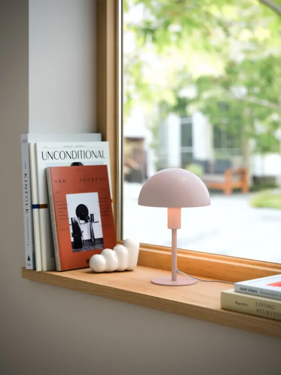 Ellen Mini | Bordlampe | Støvet rosa