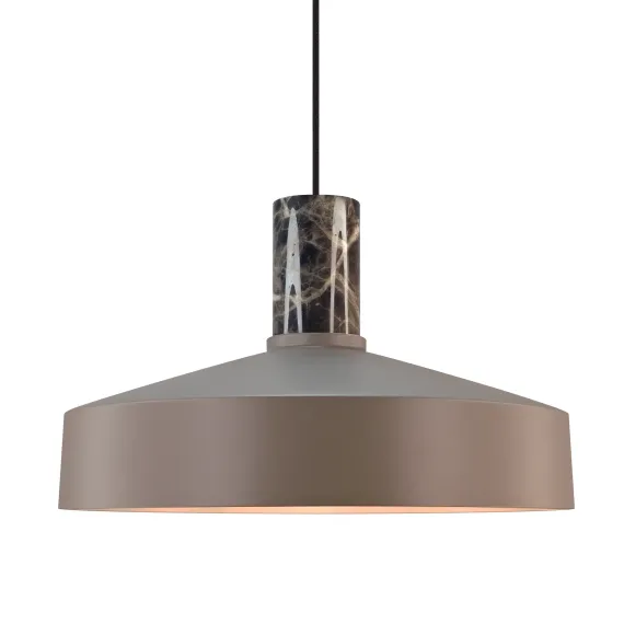 Elvas marble | Pendel | Lysebrun