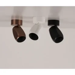 FACET W70 LED 2700K HVID PÅBYGNINGSSPOT