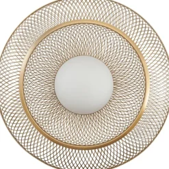 FARADAY MEDIUM LOFT/VÆGLAMPE MESSING