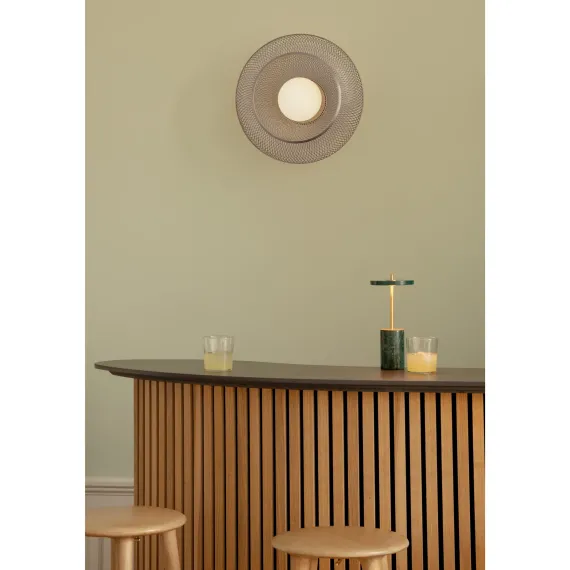 FARADAY MEDIUM LOFT/VÆGLAMPE STÅL