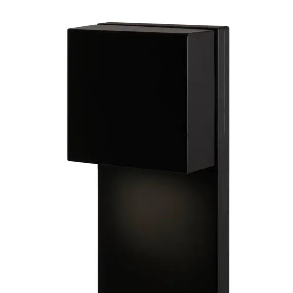 Fix Bedlampe - Sort RAL 9005 | Robust udendørs nedadlys
