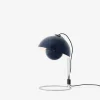 FLOWERPOT VP4 - BORDLAMPE - BLUE STEEL