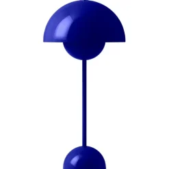 FLOWERPOT VP3 - BORDLAMPE - COBALT BLÅ