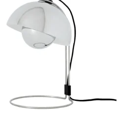FLOWERPOT VP4 - BORDLAMPE - KROM PLATED