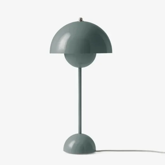 FLOWERPOT VP3 - BORDLAMPE - STONE BLUE