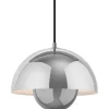 FLOWERPOT VP1 - PENDEL - KROM PLATED