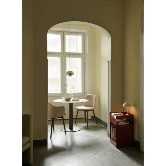 FLOWERPOT VP1 - PENDEL - KROM PLATED