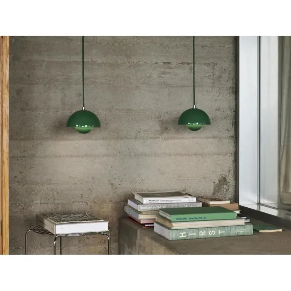 FLOWERPOT VP10 - PENDEL Ø16– SIGNAL GREEN
