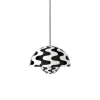 FLOWERPOT VP7 - PENDEL - SORT/HVID