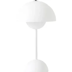 FLOWERPOT VP9 - PORTABLE BORDLAMPE - MAT HVID LED
