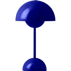 FLOWERPOT VP9 - PORTABLE BORDLAMPE - COBALT BLÅ