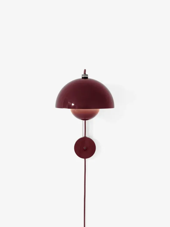 FLOWERPOT VP8 - VÆGLAMPE - DARK PLUM