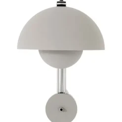 FLOWERPOT VP8 - VÆGLAMPE - MAT LIGHT GREY