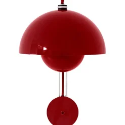 FLOWERPOT VP8 - VÆGLAMPE - VERMILION RØD