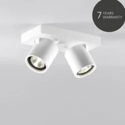 Focus 2 Spots Hvid LED
