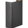 FOLD 10 SEASIDE SORT UDENDØRS VÆGLAMPE