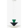 GIO LN14 - PENDEL Ø60 - SIGNAL GREEN, DEEP BLUE OG ECRU WHITE