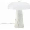 GLOSSY MINI BORDLAMPE HVID MARMOR